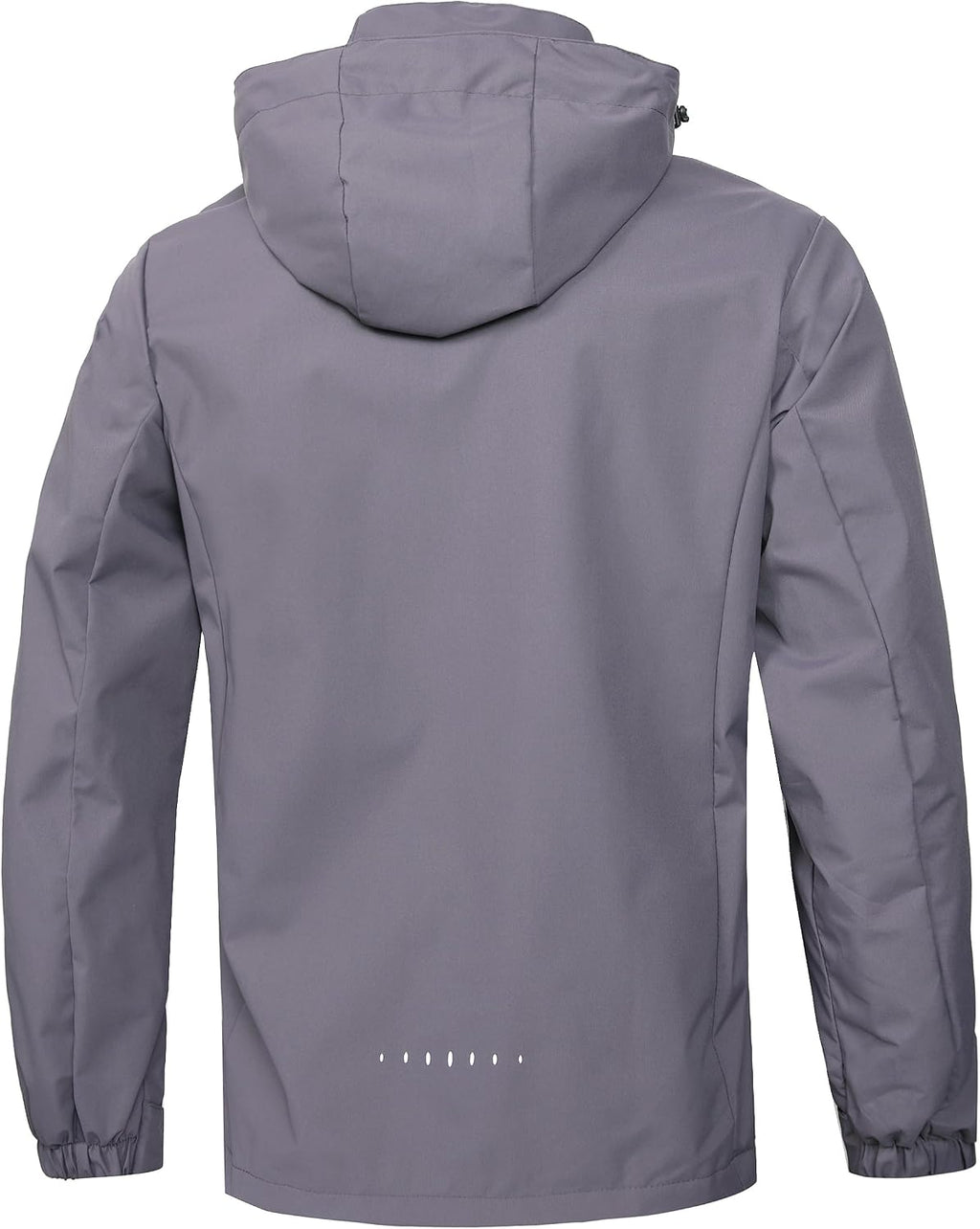 Men'S Lightweight Waterproof Rain Jacket,Shell Hooded Outdoor Raincoat Hiking Windbreake Jacket