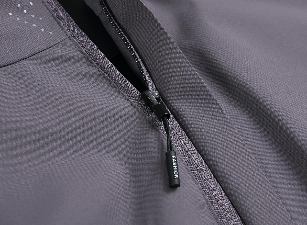 Men'S Lightweight Waterproof Rain Jacket,Shell Hooded Outdoor Raincoat Hiking Windbreake Jacket