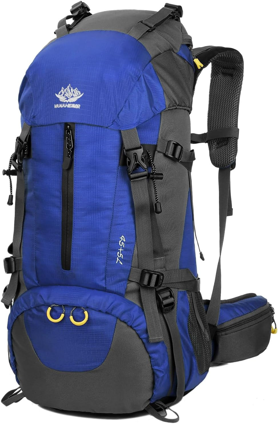 50L(45+5) Waterproof Hiking Backpack Outdoor Daypack W/Rain Cover