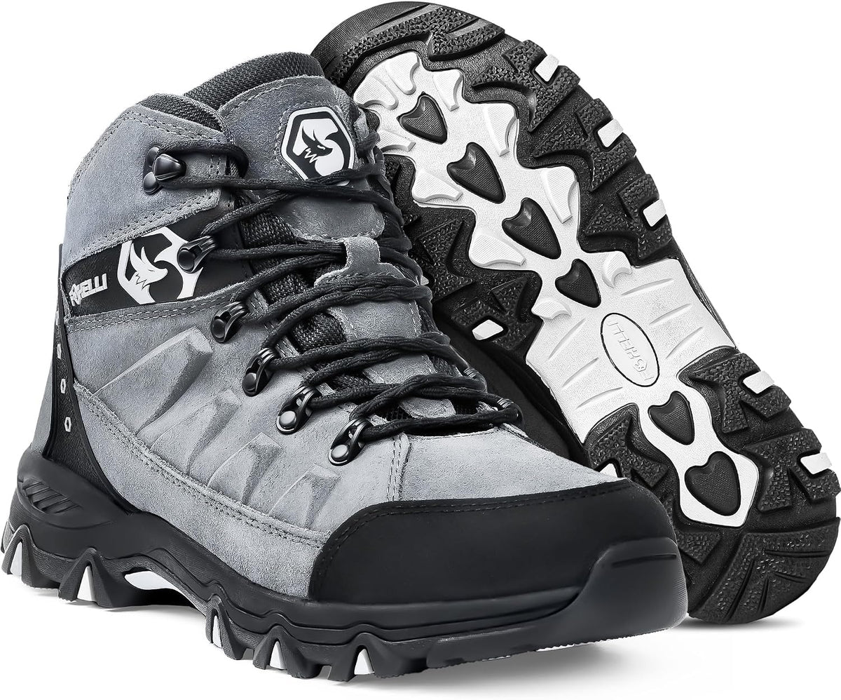 Men’S Hiking Boots – Waterproof Breathable & Lightweight Suede Leather Hiking Boots for Men