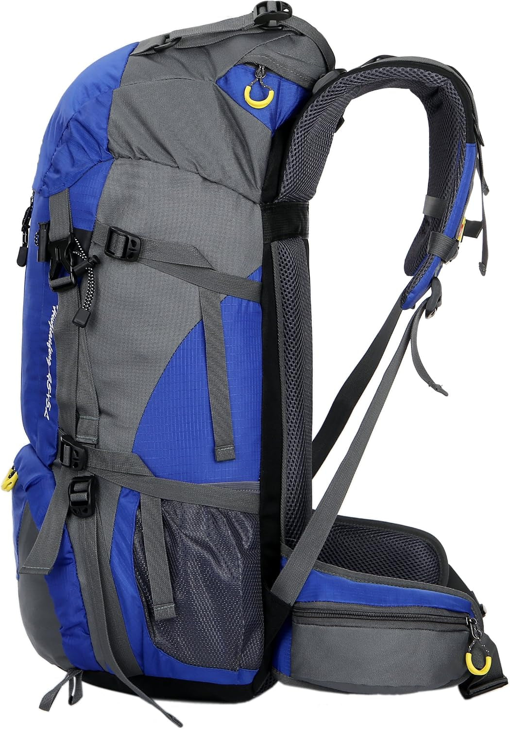 50L(45+5) Waterproof Hiking Backpack Outdoor Daypack W/Rain Cover