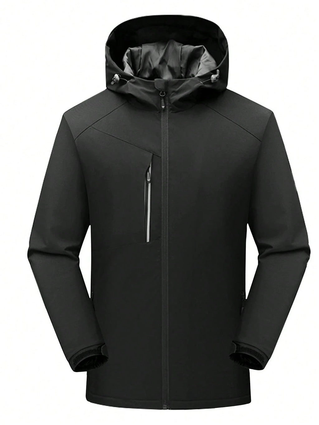 Men'S Waterproof Ski Jacket with Thermal Lined, Winter Windbreaker, Hooded Parka, Mountain Climbing Coat Gym Clothes Men