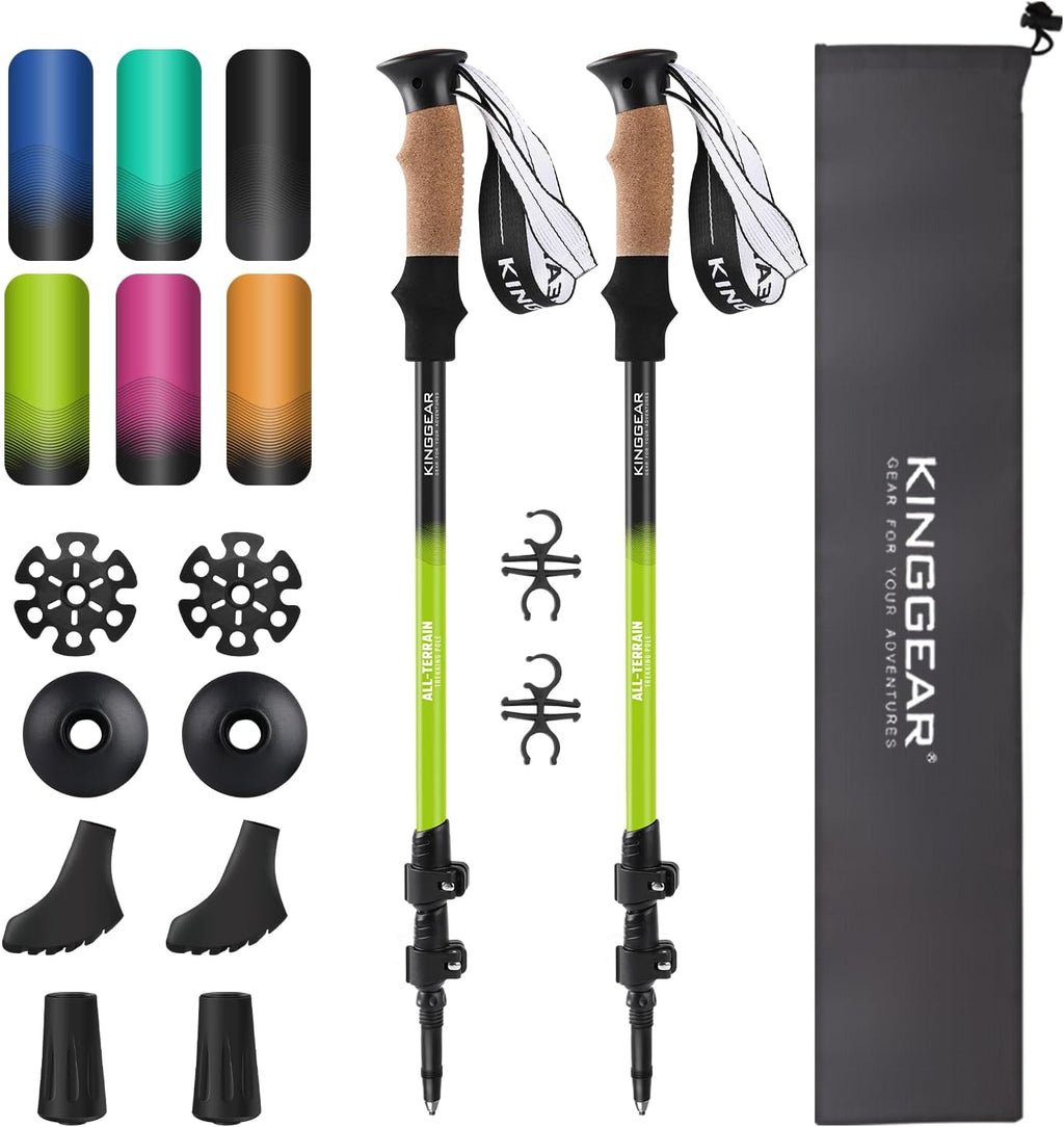 Trekking Poles 7075 Aluminum Lightweight Hiking Sticks