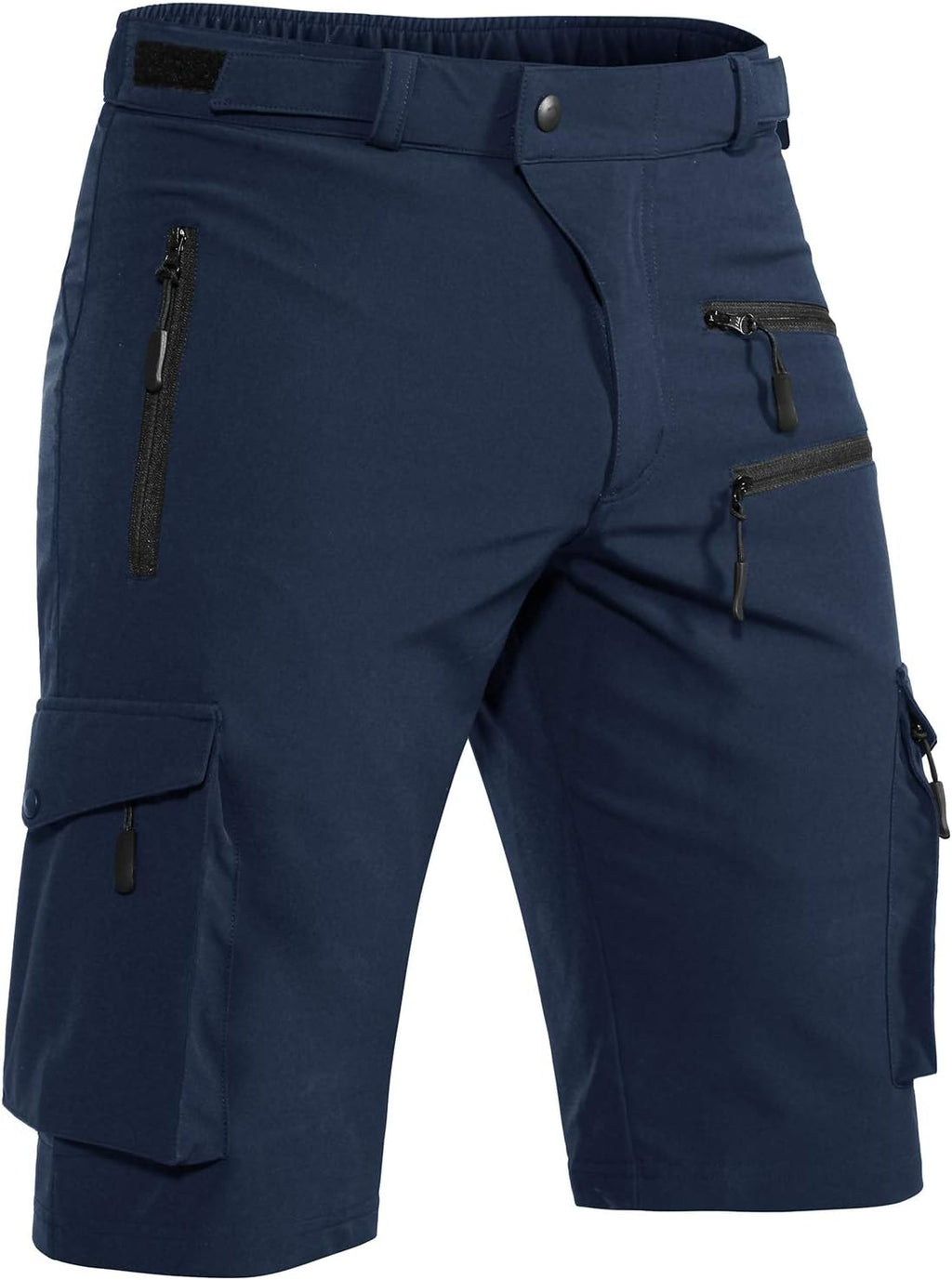 Men'S Mountain Bike Shorts: Stretch Hiking Cargo Shorts