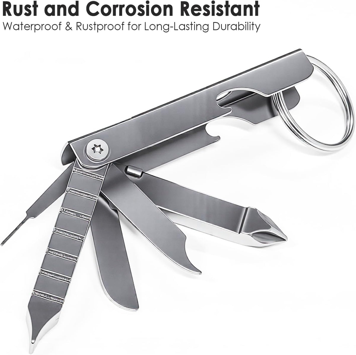 7-In-1 Multi-Tool Keychain