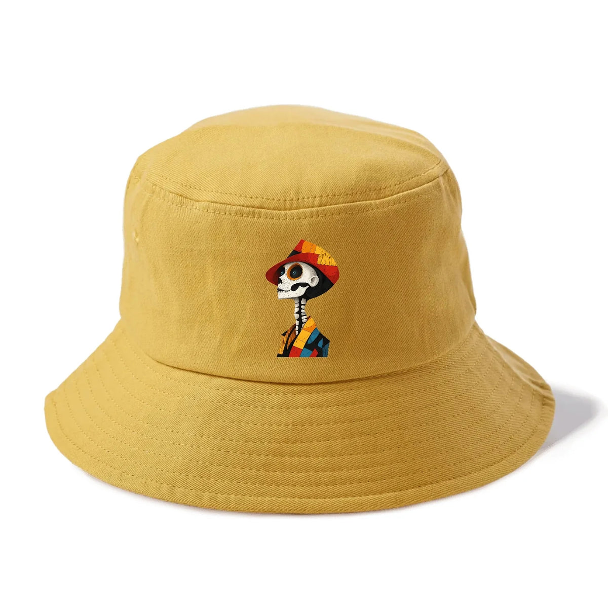 Vibrant Skeleton Bucket Hat
