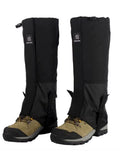 1 Pair Waterproof Leg Covers Elastic Strap Long Tube Legs Protection Hiking Skiing Climbing Trouser Shoes Cover Durable Bandage