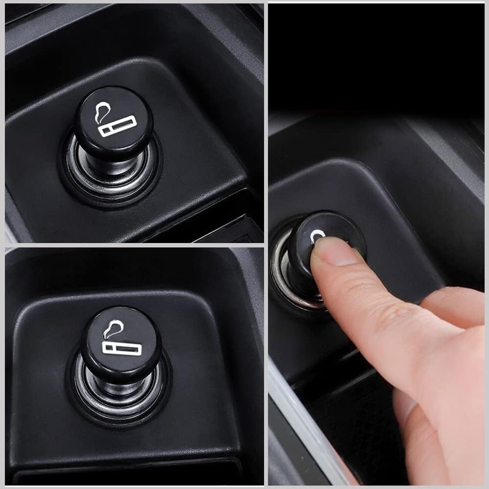 Car Cigarette Lighter, 12V Waterproof Pop-Out Car Lighter Plug