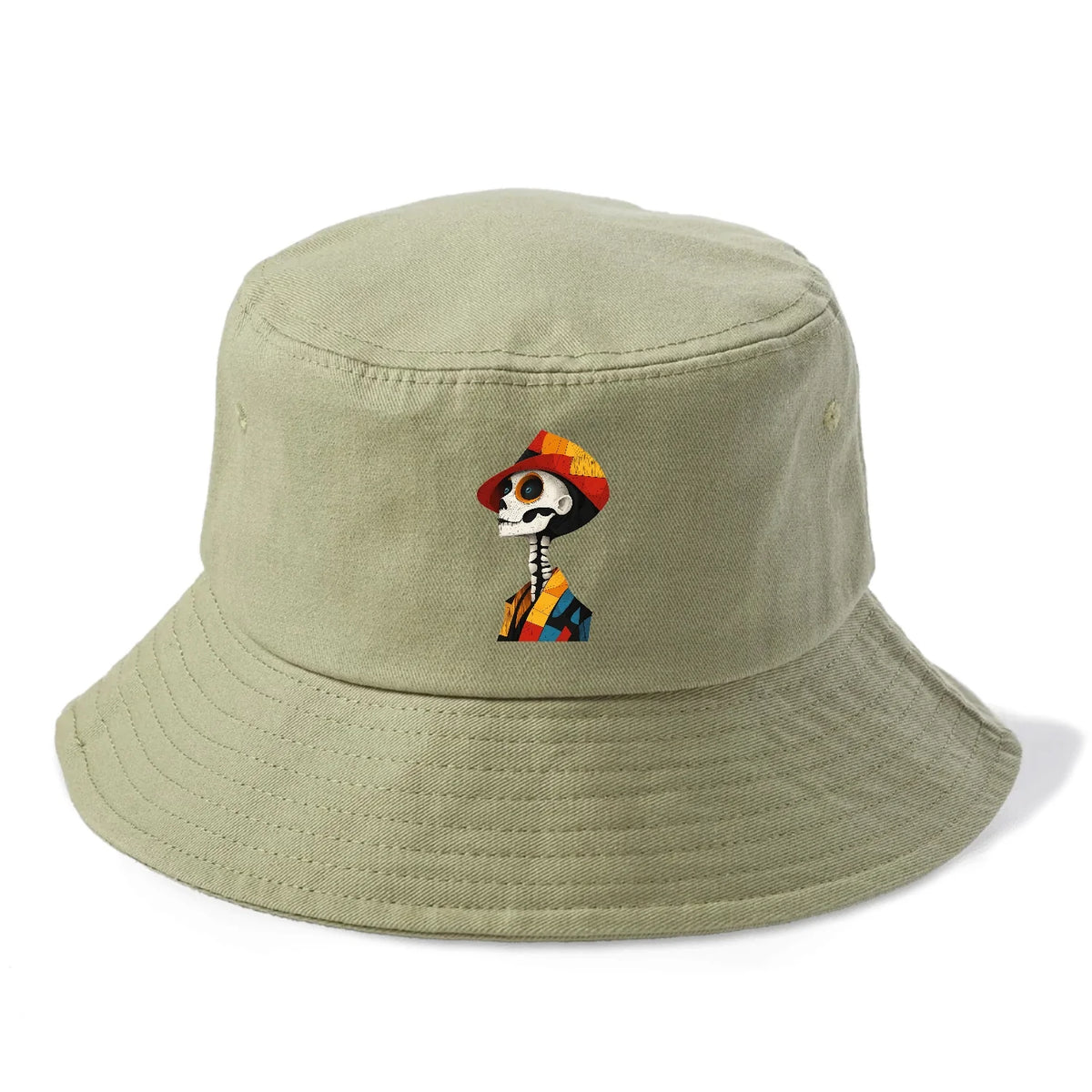Vibrant Skeleton Bucket Hat