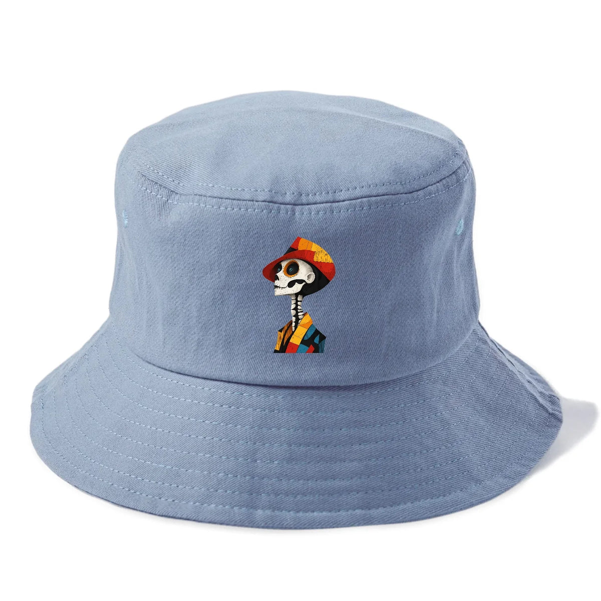 Vibrant Skeleton Bucket Hat