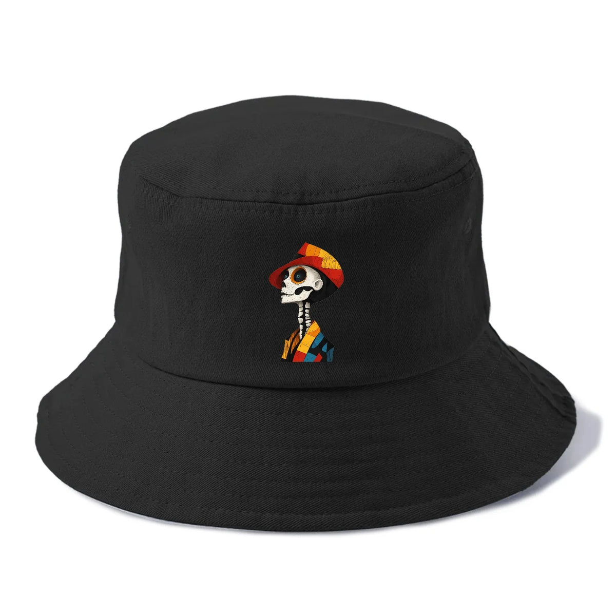 Vibrant Skeleton Bucket Hat