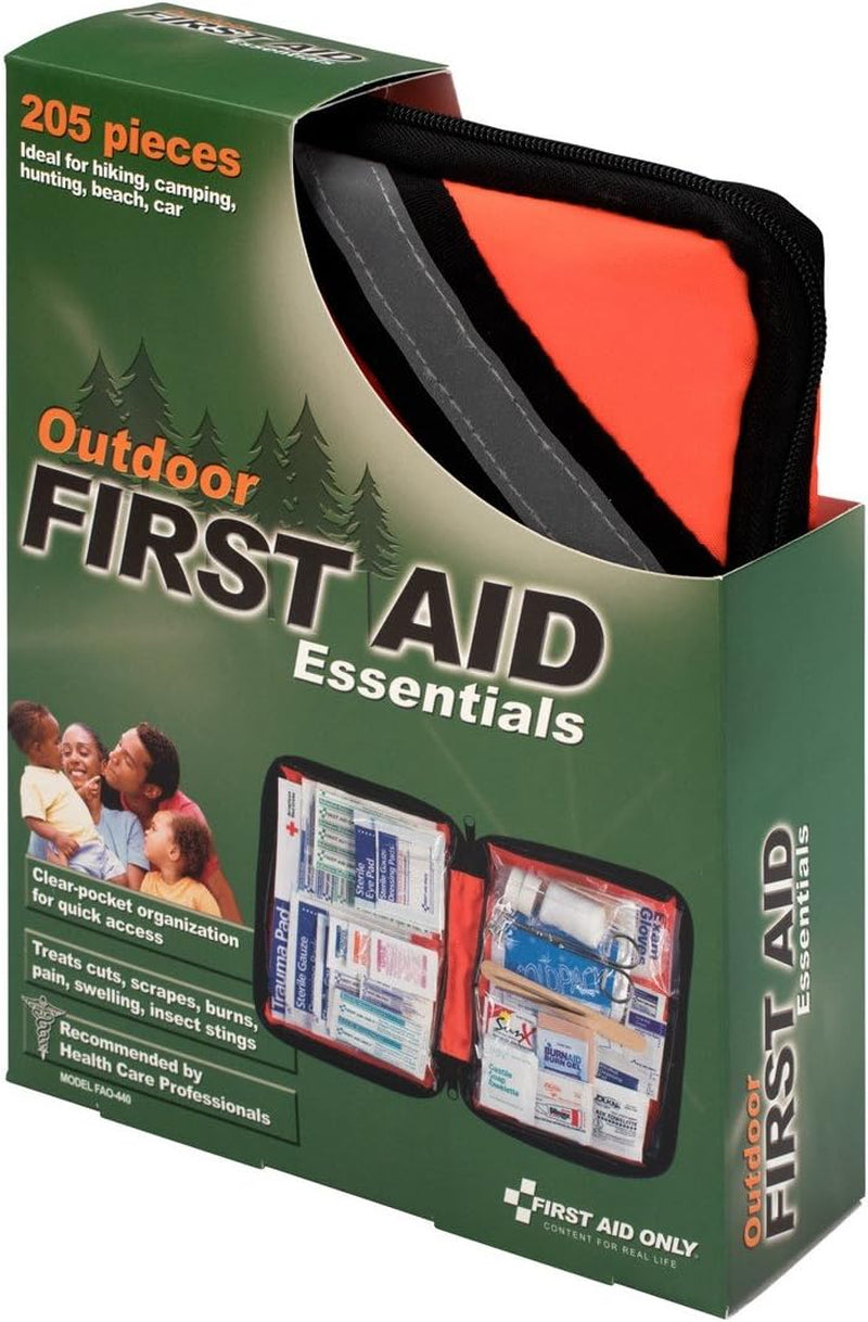 FAO-440 Outdoor First Aid Kit, 205 Pieces
