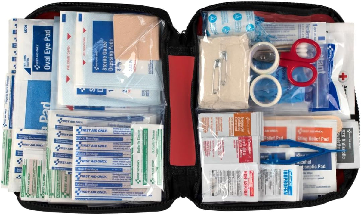 313 Piece Home & Go Emergency First Aid Kit (91081)