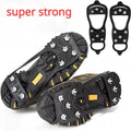 8 Teeth Ice Gripper Spike Shoes Winter Outdoor Anti-Slip Hiking Mountain Climbing Ice Snow Crampons Anti-Slip Shoe Covers Grip