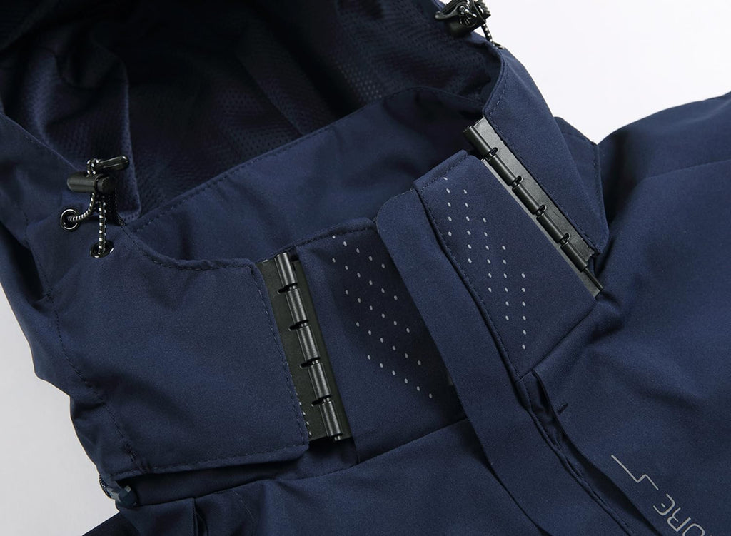 Men'S Lightweight Waterproof Rain Jacket,Shell Hooded Outdoor Raincoat Hiking Windbreake Jacket