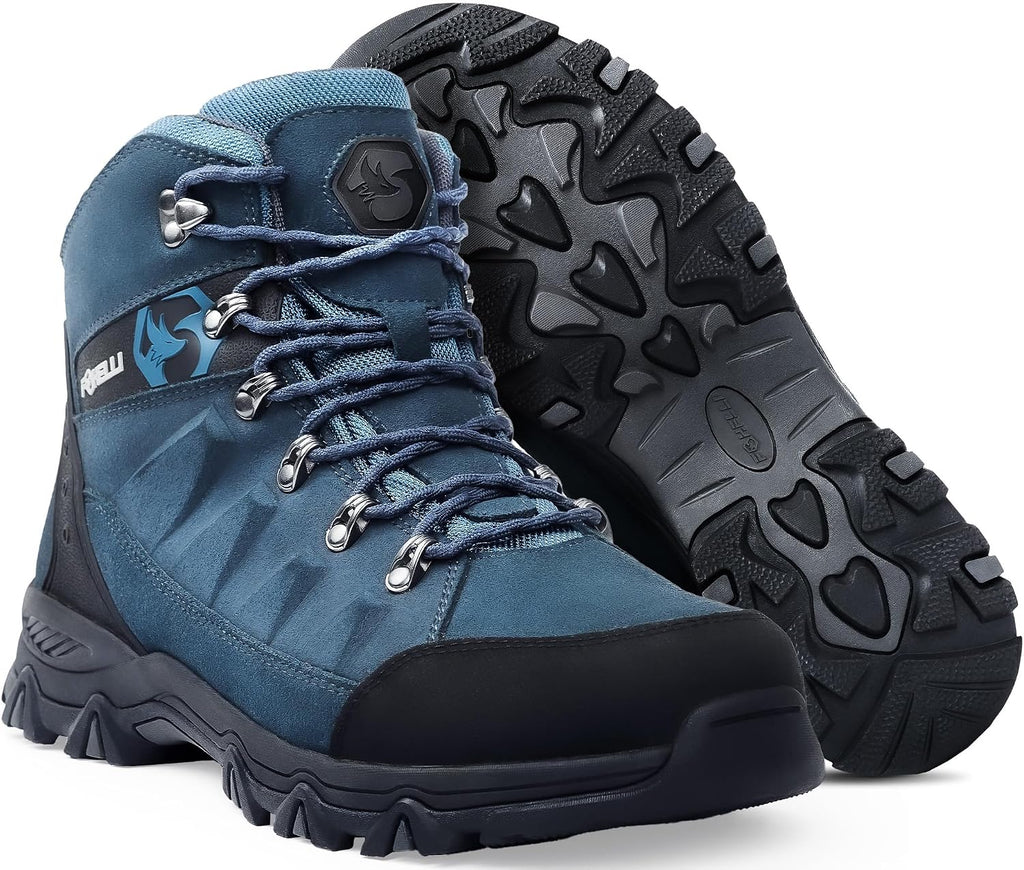 Men’S Hiking Boots – Waterproof Breathable & Lightweight Suede Leather Hiking Boots for Men