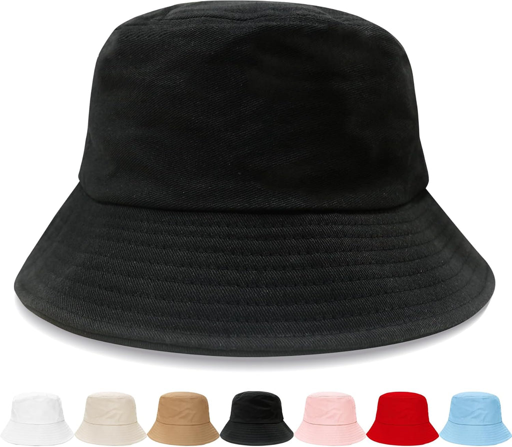 Bucket Hats for Men Woman Packable Foldable Sun Hats for Women
