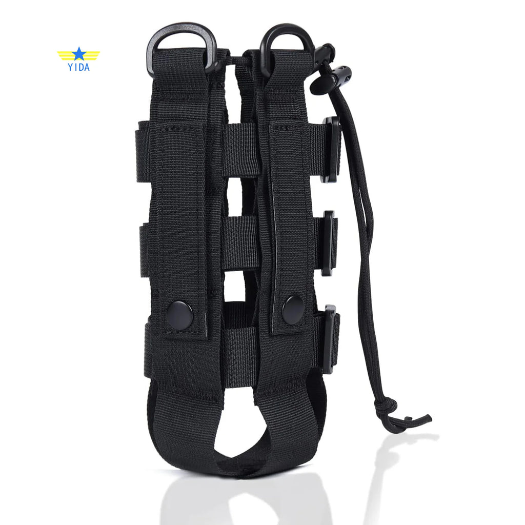 Molle Water Bottle Holder Pouch for Backpack Water Bottle Holder Molle Pouch Adjustable Belt Molle Pouches Water Bottle Carrier
