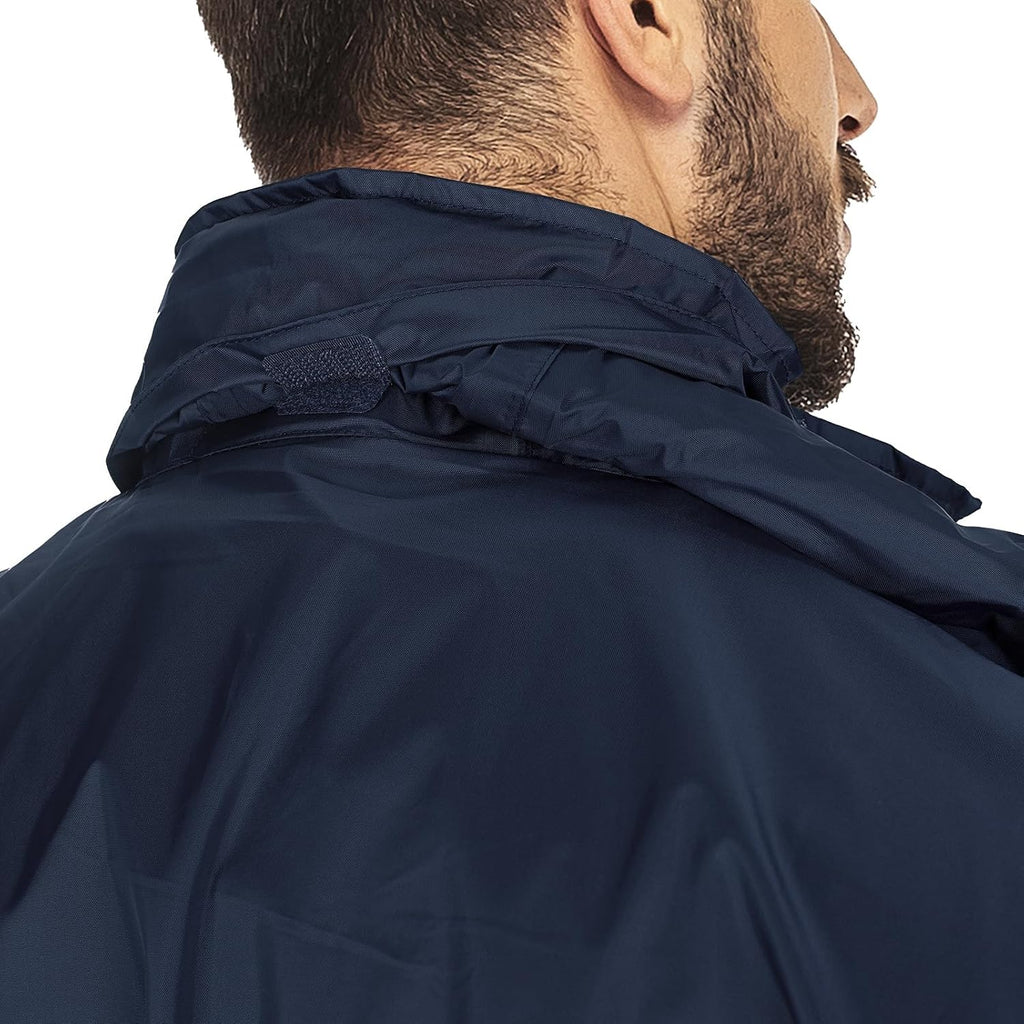 Men'S Packable Rain Jacket Lightweight Waterproof Golf Raincoat