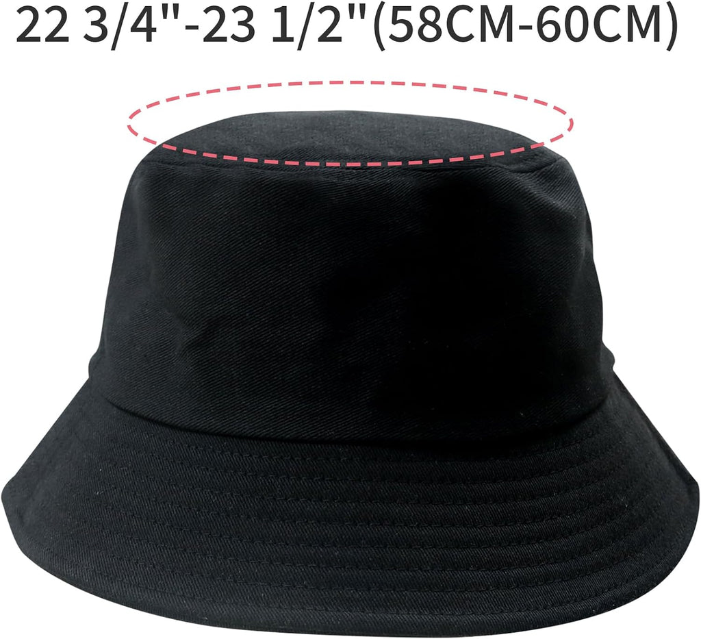 Bucket Hats for Men Woman Packable Foldable Sun Hats for Women