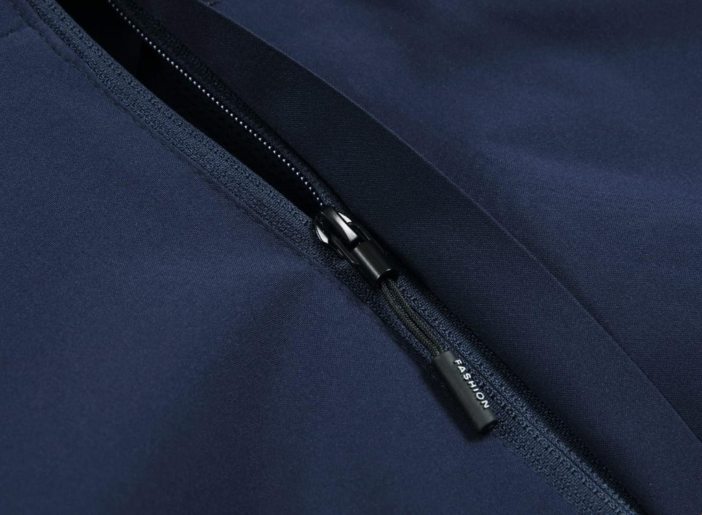 Men'S Lightweight Waterproof Rain Jacket,Shell Hooded Outdoor Raincoat Hiking Windbreake Jacket