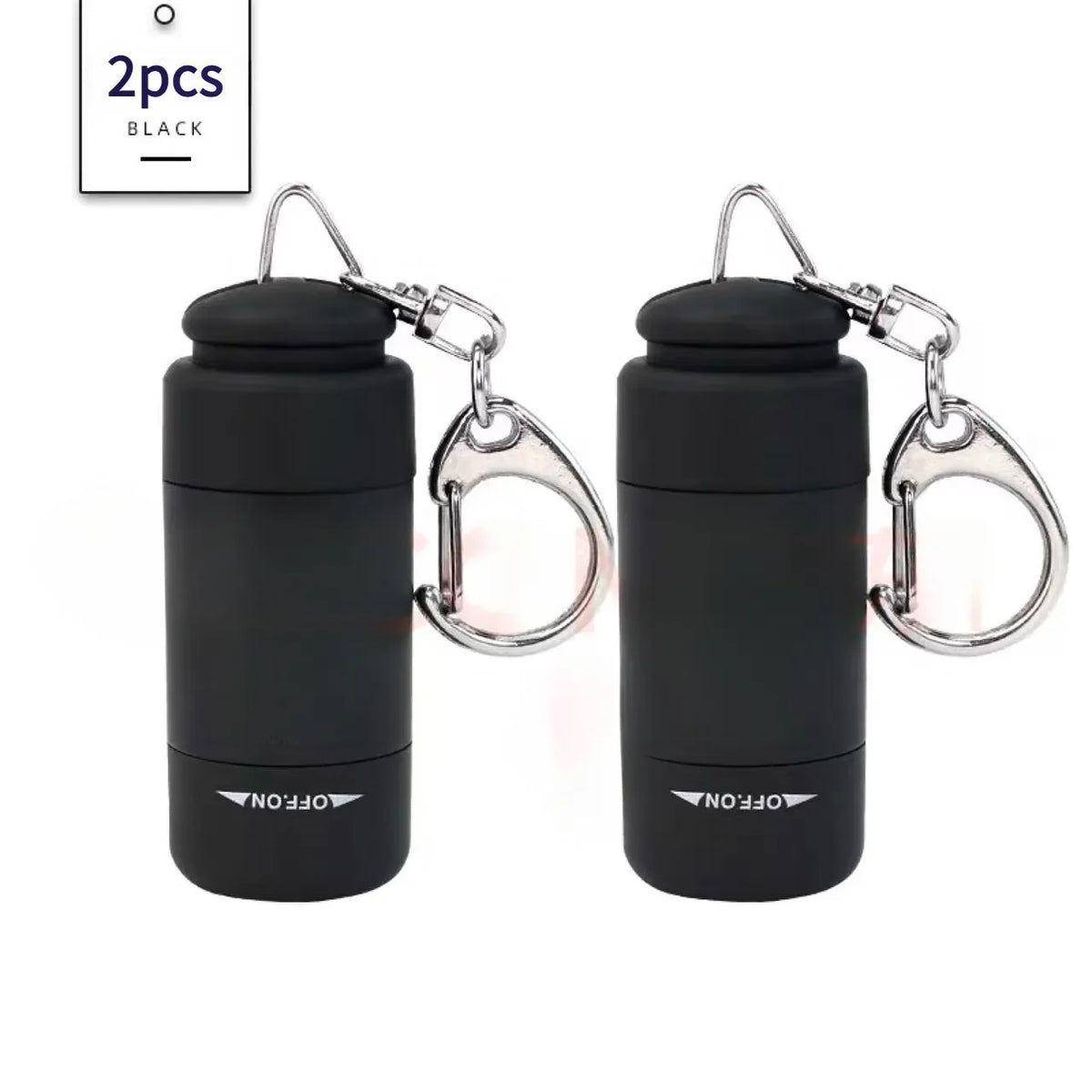 Led Micro Pocket Flashlight Portable USB Rechargeable Keychain Flashlight Waterproof Home Outdoor Hiking Camping Flashlight