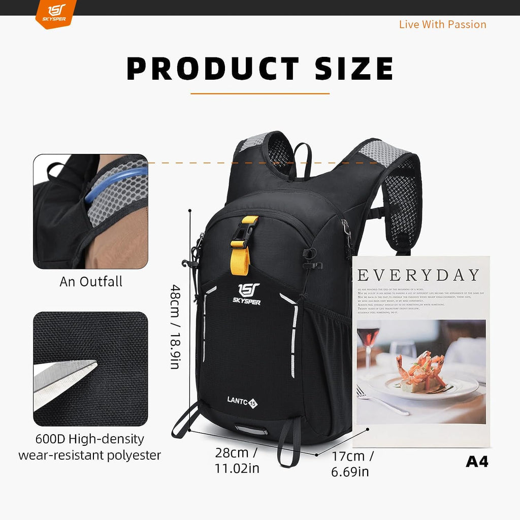 Small Hiking Backpack - 25L Travel Daypack Lightweight Bag Water Resistant Hiking Backpacks for Women Men