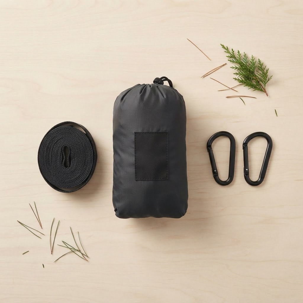 Camping Hammock with Tree Straps