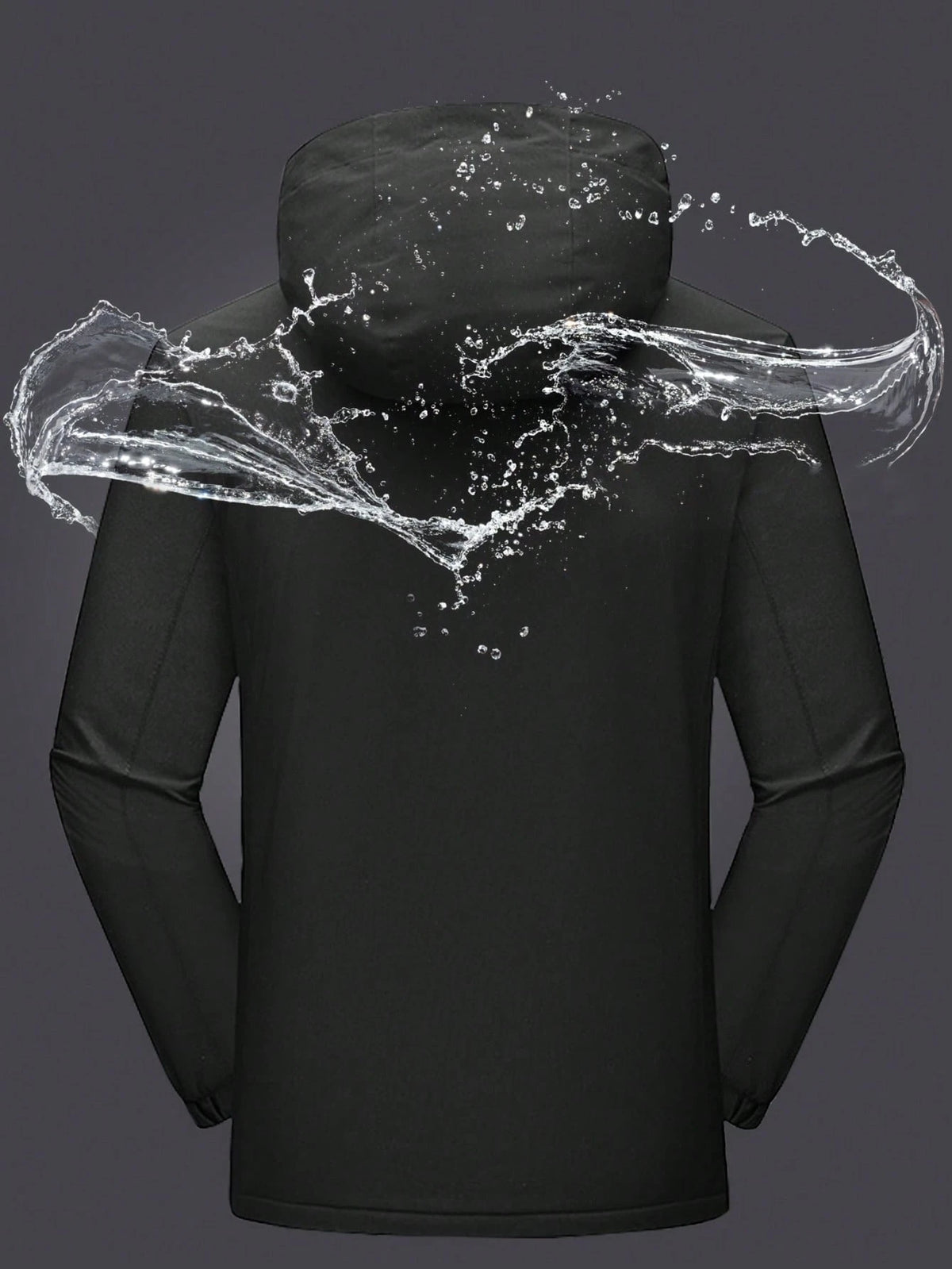 Men'S Waterproof Ski Jacket with Thermal Lined, Winter Windbreaker, Hooded Parka, Mountain Climbing Coat Gym Clothes Men