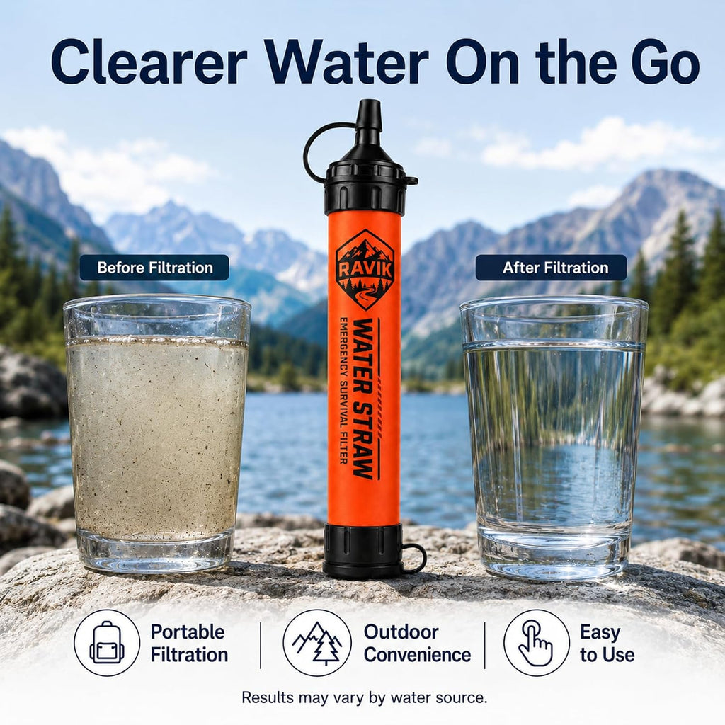 Water Filter Straw, 5PCS