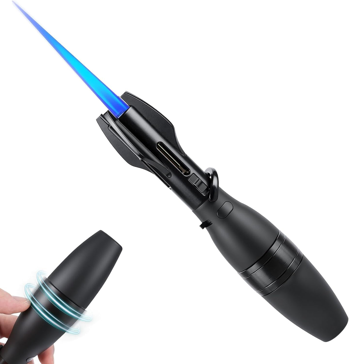 Refillable Butane Torch Lighter for Camping and Outdoor Use