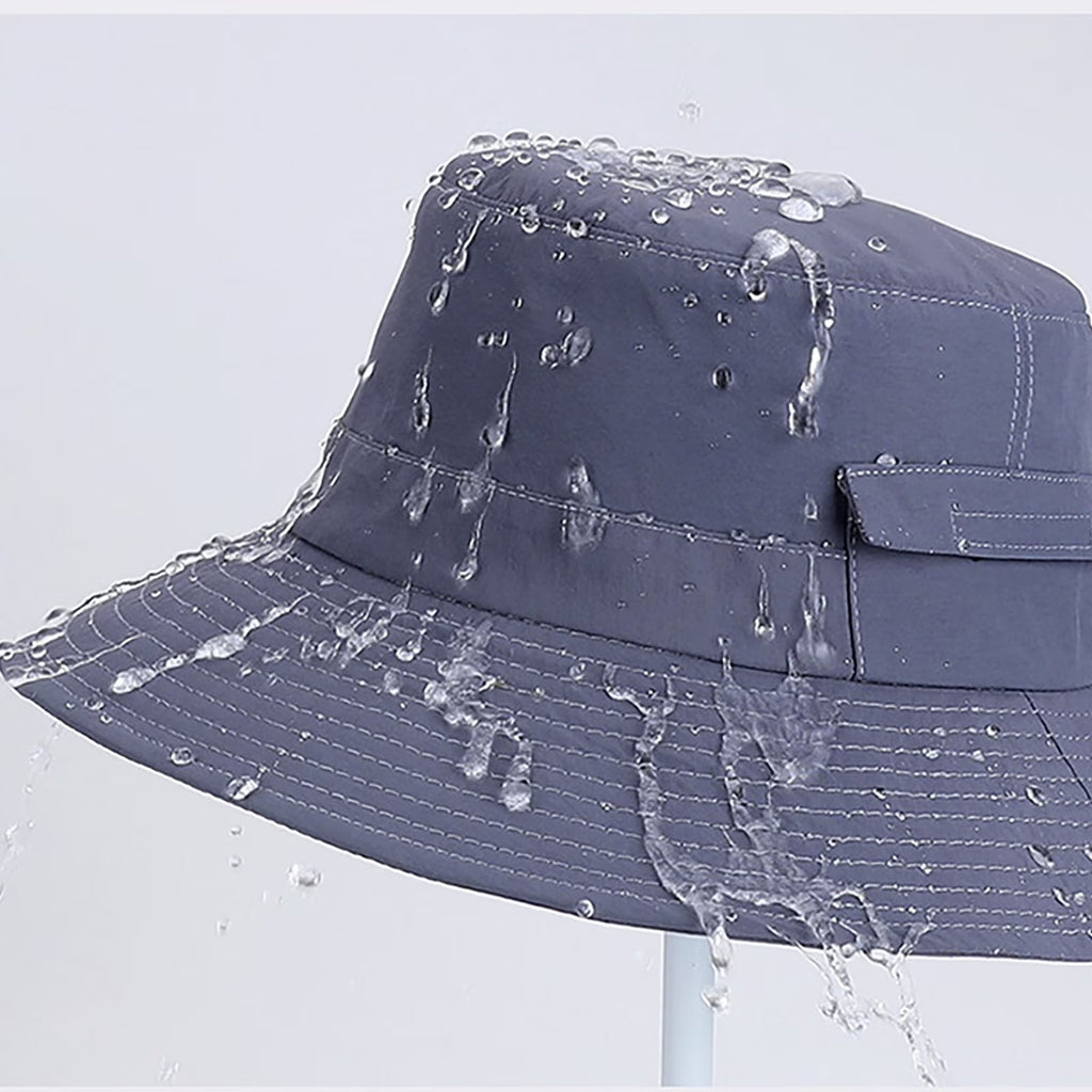 Bucket Hats for Women Outdoor Sun Hat Wide Brim Bucket Hat Fishing Cap with Breathable Summer Spring Fashion Clothing Accessories