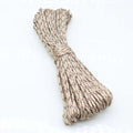 30M 4Mm Thick Braided Paracord for Camping and Hiking, Handmade DIY Rope
