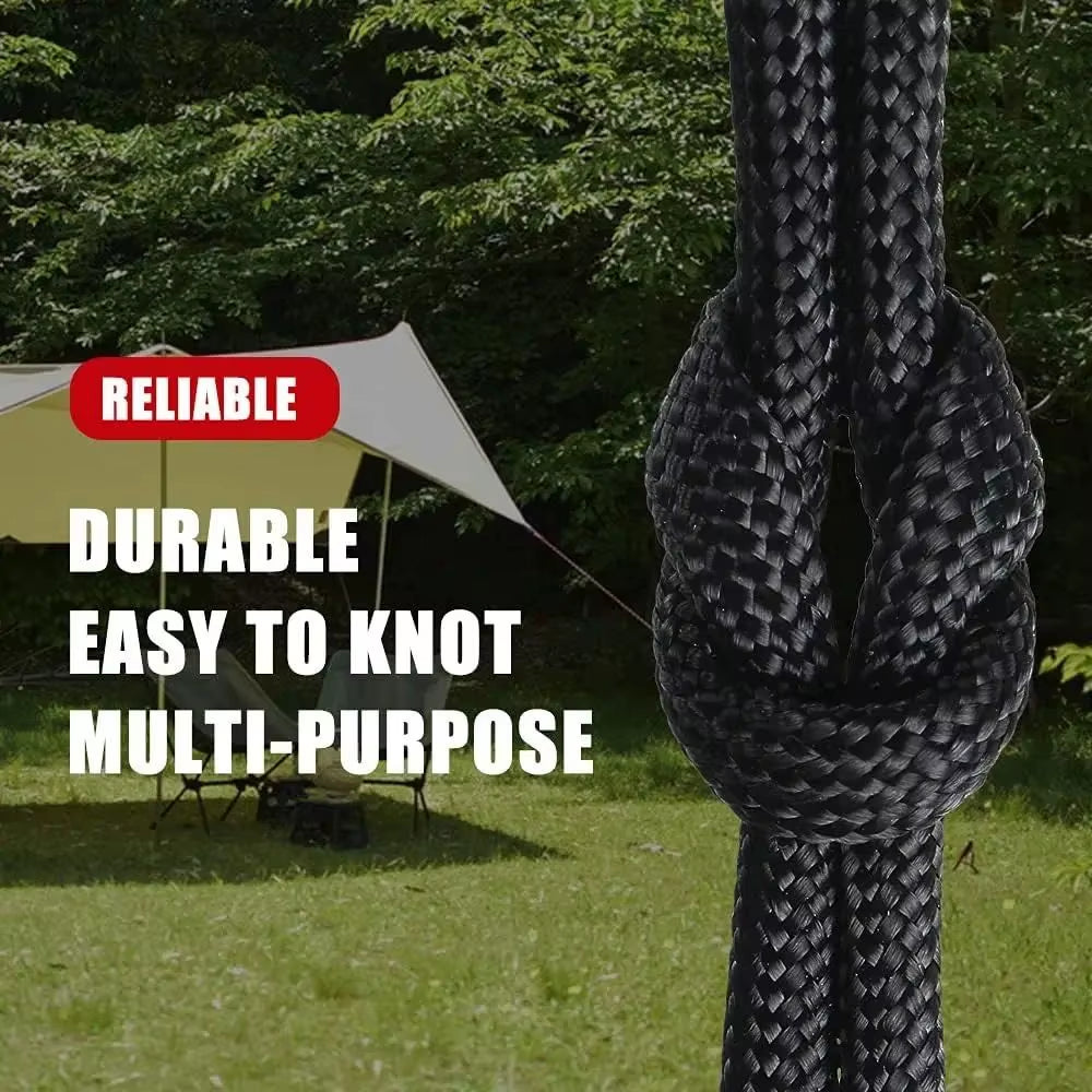 30M 4Mm Thick Braided Paracord for Camping and Hiking, Handmade DIY Rope
