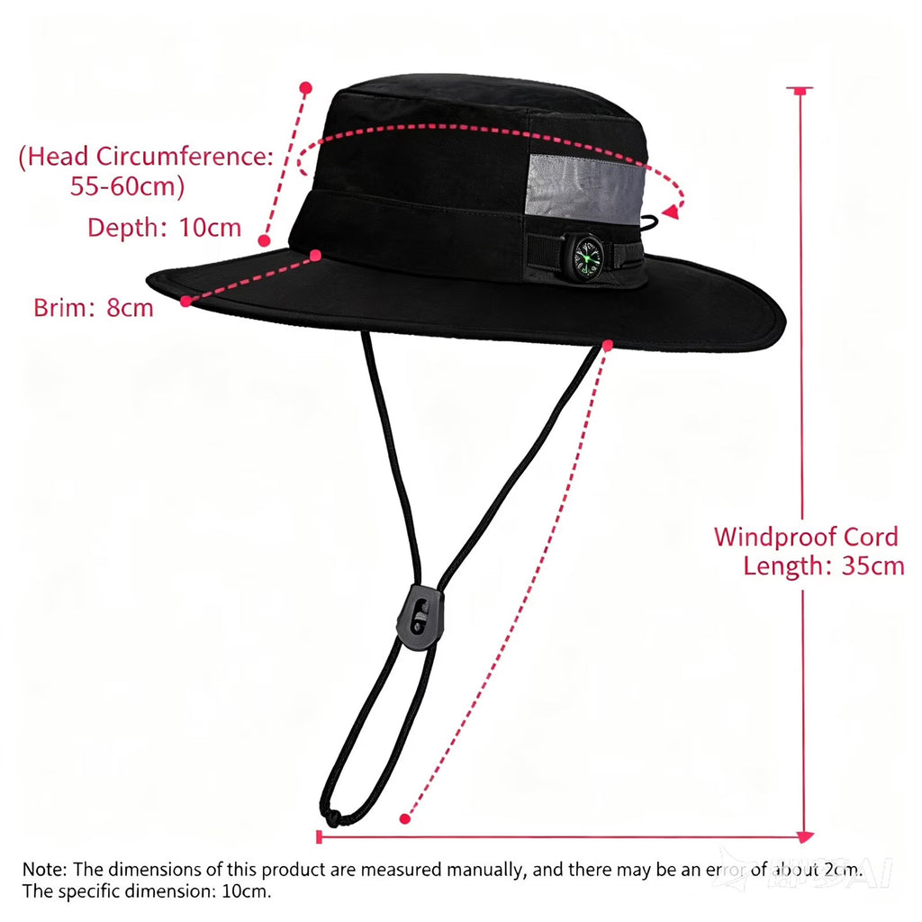Bucket Hats for Women Outdoor Sun Hat Wide Brim Bucket Hat Fishing Cap with Breathable Summer Spring Fashion Clothing Accessories