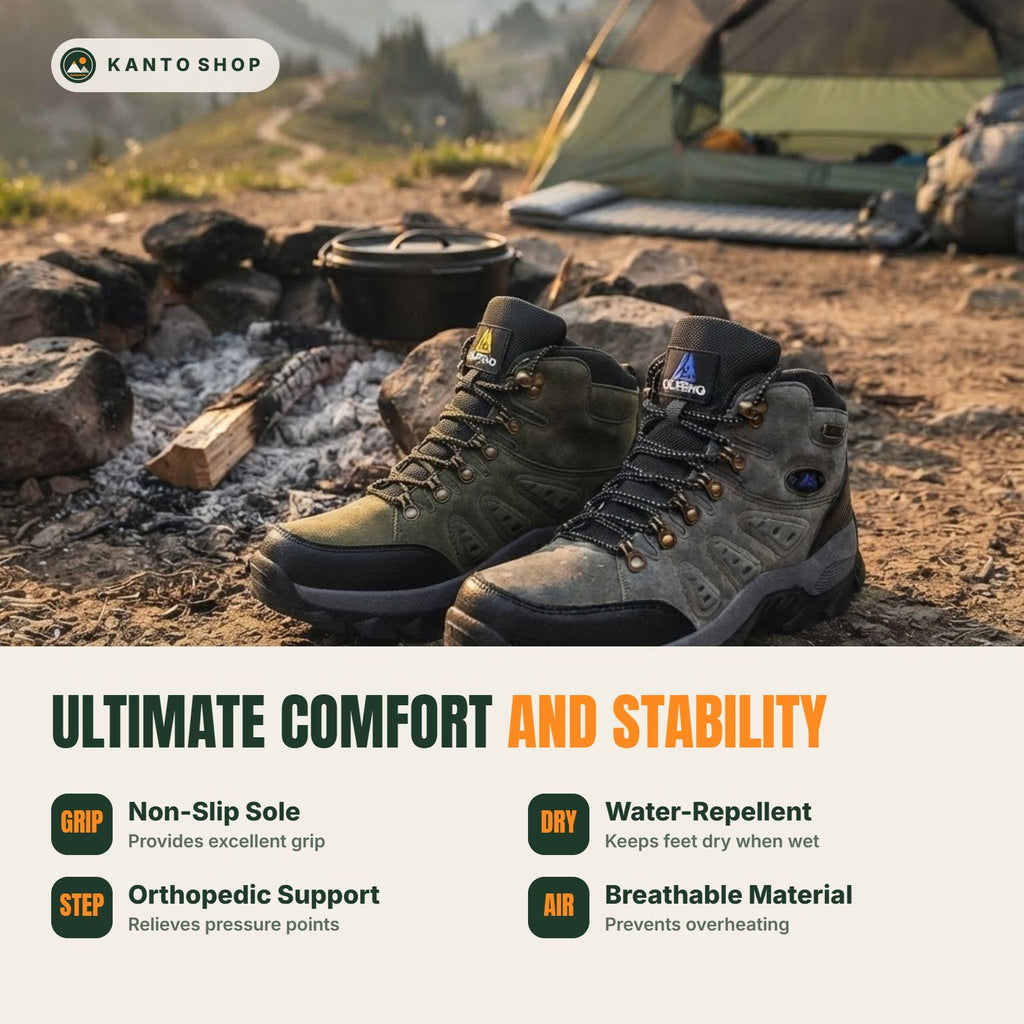 Men's Rugged Hiking Boots