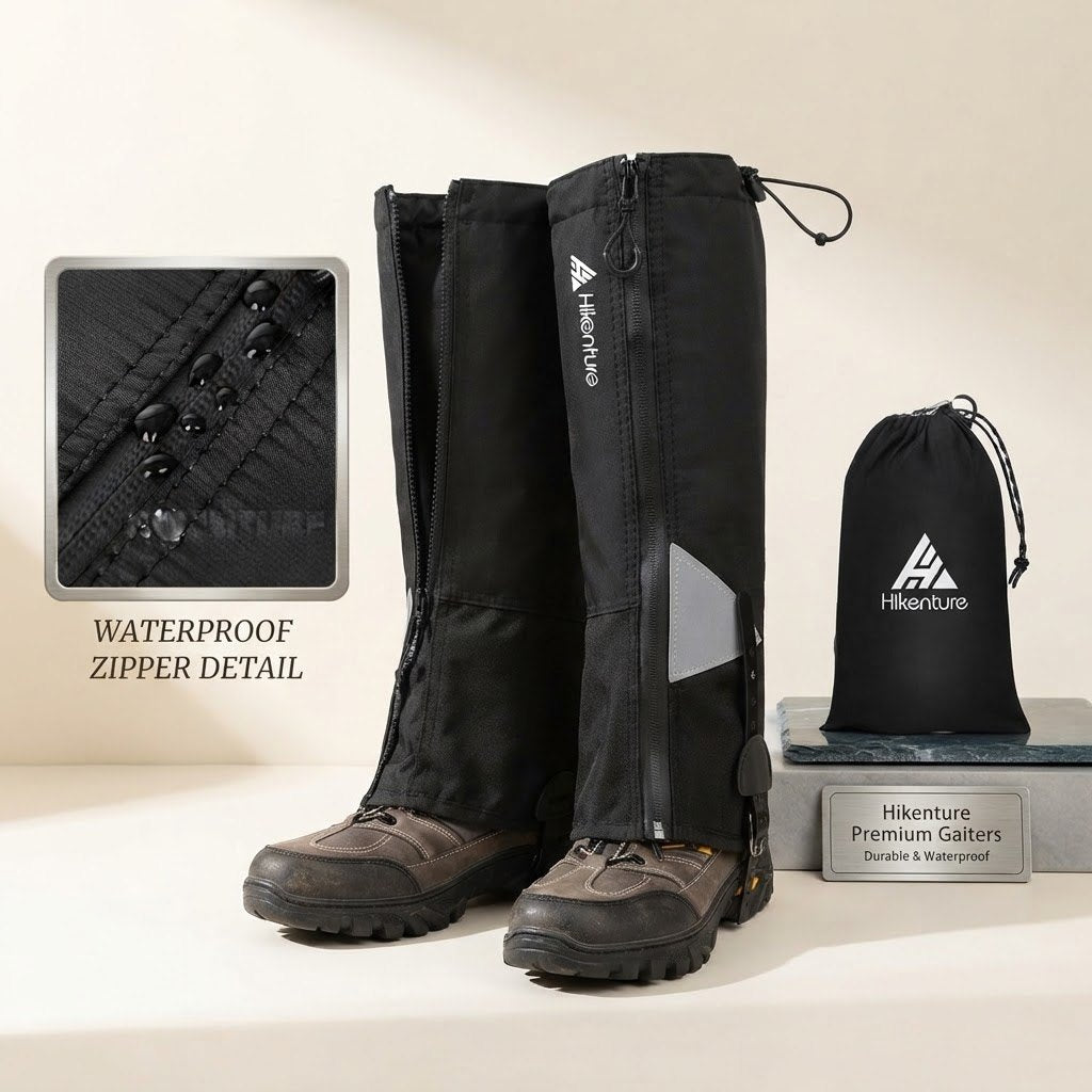 Zippered Hiking Gaiters