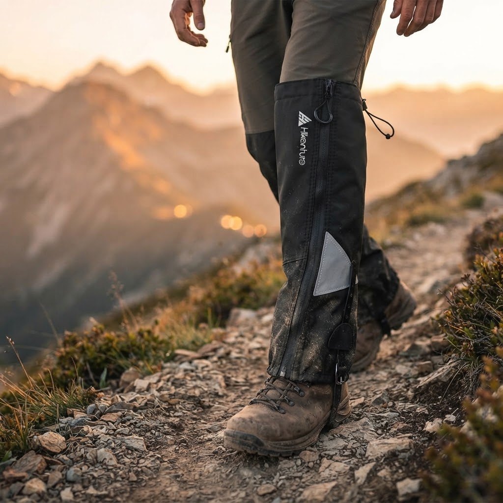 Zippered Hiking Gaiters
